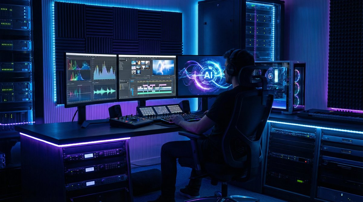 海角网AI视频剪辑工作站